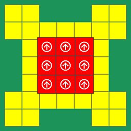Vistalgy® Rolling Dice logo